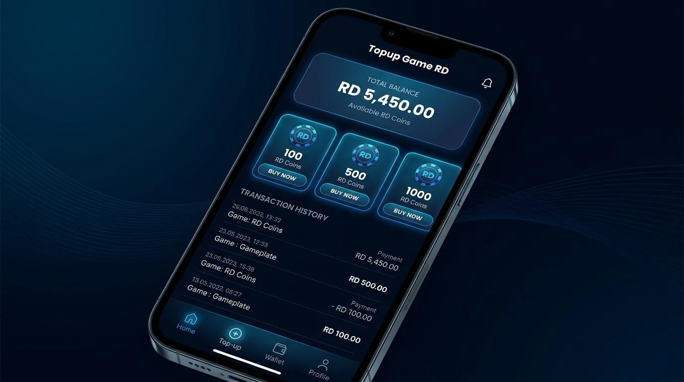 Topup rd instan — chip masuk otomatis ke akun RD